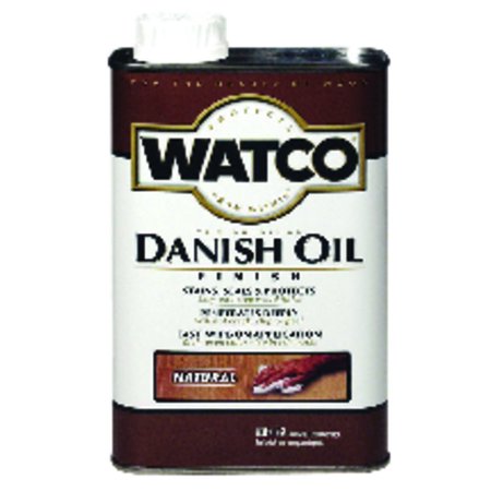 WATCO Transparent Natural Oil-Based Danish Oil 1 qt 242218
